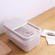 Hytx HYTX HY-11471-NC 20 lbs Food Storage Container with Lid for Dry Food; Flour - Rice & Dog-Cat-Pet Food HY-11471-NC